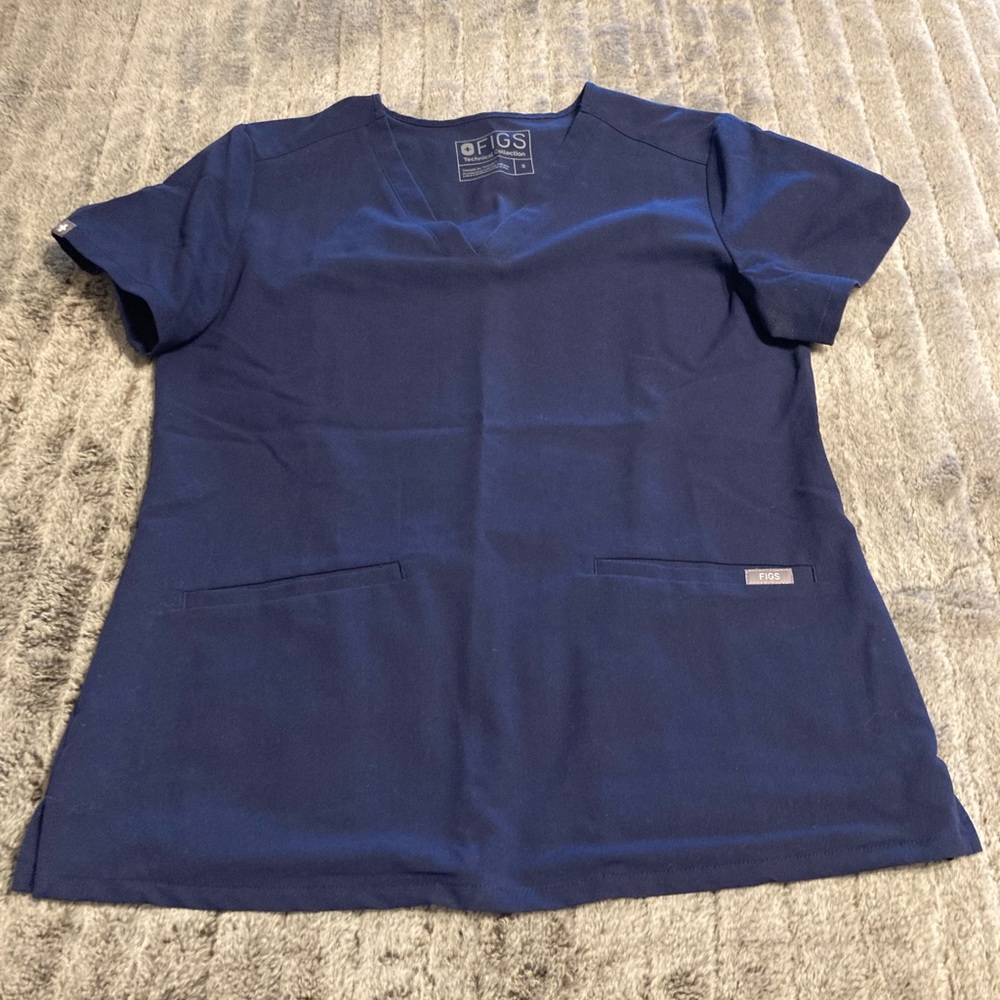 FIGS Technical Collection Navy blue scrub set